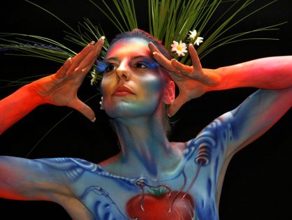 16. Weltmeisterschaft der Bodypainter im österreichischen Pörtschach