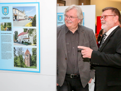 Zwei Gerer in vier Partnerstädten
